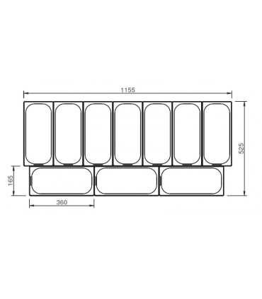 Vitrine à crèmes glacées DELIGHT 10 LITE / PRIME IARP
