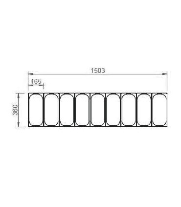 Vitrine à crèmes glacées DELIGHT 9 LITE / PRIME IARP
