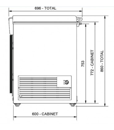 Congélateur F300 IARP