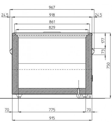 Congélateur GAMMA 250 N /S IARP Congélateur GAMMA 250 N /S IARP