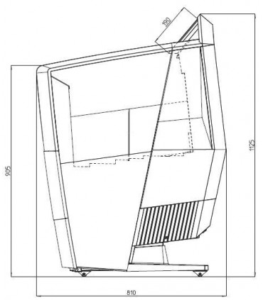 Vitrine impulsion d'achat JAZZ 56 NP IARP