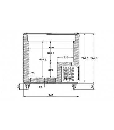 Conservateur à crèmes glacées et surgelés NPV 200 CSV / CCS IARP Conservateur à crèmes glacées et surgelés NPV 200 CSV / CCS IARP