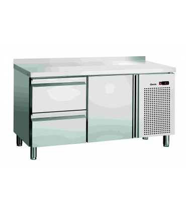 Table réfrigérée S2T1-150 avec dosseret Réf. 110852MA BARTSCHER Table réfrigérée S2T1-150 avec dosseret Réf. 110852MA BARTSCHER