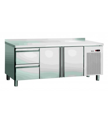 Table réfrigérée S2T2-150 avec dosseret Réf. 110855-MA BARTSCHER Table réfrigérée S2T2-150 avec dosseret Réf. 110855-MA BARTSCHER