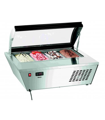 Vitrine à glaces 4x65L-R Réf. 700228 BARTSCHER Vitrine à glaces 4x65L-R Réf. 700228 BARTSCHER