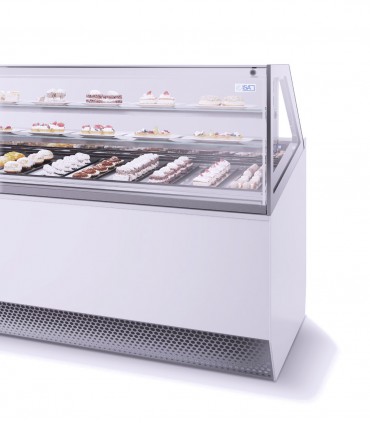 Vitrine à crèmes glacées froid ventilé MILLENNIUM ST ISA Vitrine à crèmes glacées froid ventilé MILLENNIUM ST ISA