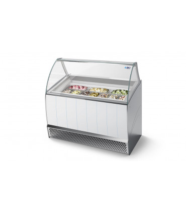Vitrine à crèmes glacées froid ventilé BERMUDALX ISA