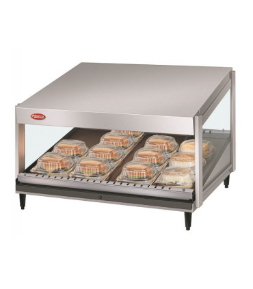 Présentoir chauffant incliné - Simple niveau - Glo-Ray® Réf. GRSDS-24 HATCO