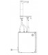 Distributeur d'eau chaude instantané encastrable Réf. FM-5 HATCO