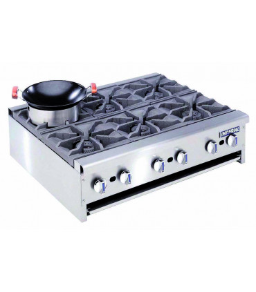 Feux vifs à gaz - pour comptoir 1 à 10 feux Série IHPA "Imperial Feux vifs à gaz - pour comptoir 1 à 10 feux Série IHPA "Imperial