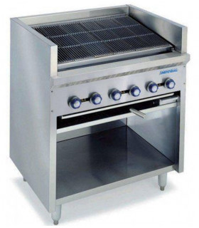 Gril Steak House Charcoal 3 positions sur meuble Série IABR-F Imperial