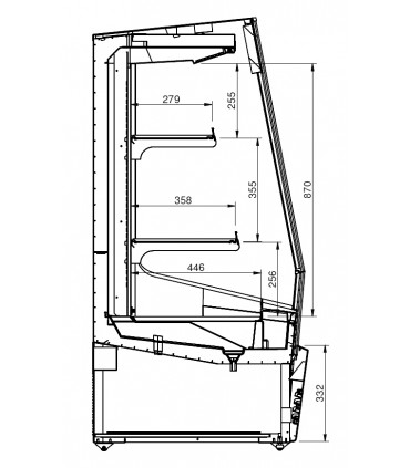 Vitrine semi-verticale positive  JOY 30 DARK SMARTSCREEN IARP Vitrine semi-verticale positive  JOY 30 DARK SMARTSCREEN IARP