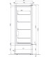 Armoire de stockage AB 700 N Blanc ou Inox IARP