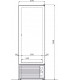 Armoire de stockage AB 700 N Blanc ou Inox IARP