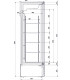 Vitrine verticale positive GLEE 41 IARP