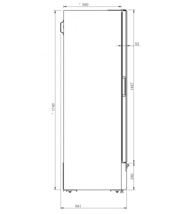 Vitrine verticale positive GLEE MID 22 IARP Vitrine verticale positive GLEE MID 22 IARP