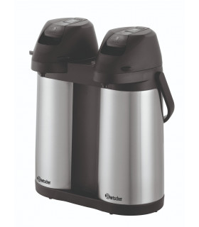 Thermos à pompe Duo 19L-ST Réf. 190208 BARTSCHER