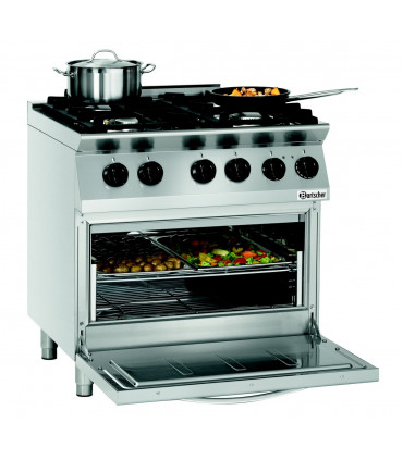 Cuisinière à gaz MFG 7341  Réf. 1582011 BARTSCHER