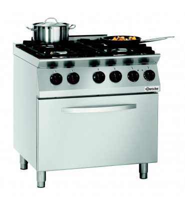 Cuisinière à gaz MFG 7341  Réf. 1582011 BARTSCHER