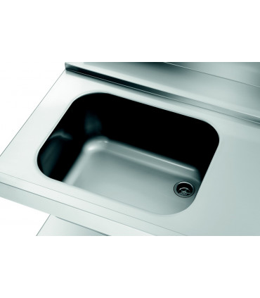 Table de tri droite pare-éclaboussures DS-R1B  Réf. 109741 BARTSCHER Table de tri droite pare-éclaboussures DS-R1B  Réf. 109741 BARTSCHER