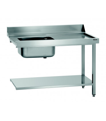 Table de tri droite pare-éclaboussures DS-R1B  Réf. 109741 BARTSCHER Table de tri droite pare-éclaboussures DS-R1B  Réf. 109741 BARTSCHER