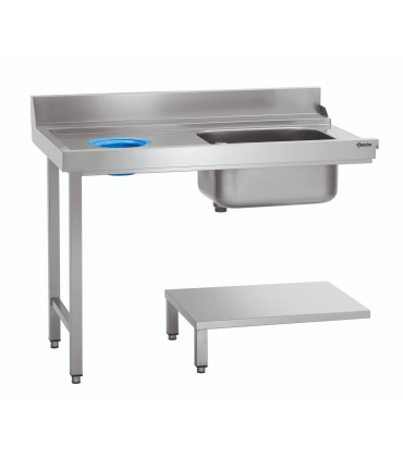 Table de tri gauche déchets pare-éclaboussures DS-LI1BAS Réf. 109742 BARTSCHER Table de tri gauche déchets pare-éclaboussures DS-LI1BAS Réf. 109742 BARTSCHER