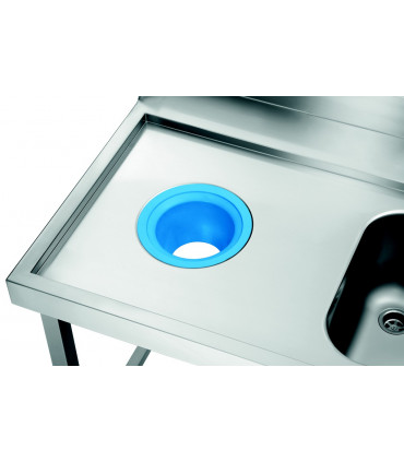 Table de tri gauche déchets pare-éclaboussures DS-LI1BAS Réf. 109742 BARTSCHER Table de tri gauche déchets pare-éclaboussures DS-LI1BAS Réf. 109742 BARTSCHER