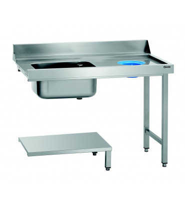 Table de tri droite déchets pare-éclaboussures DS-R1BAS  Réf. 109743 BARTSCHER Table de tri droite déchets pare-éclaboussures DS-R1BAS  Réf. 109743 BARTSCHER