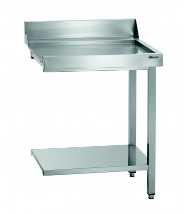 Table d'égouttage L700 droite pare-éclaboussures DS-700R  Réf. 109746 BARTSCHER Table d'égouttage L700 droite pare-éclaboussures DS-700R  Réf. 109746 BARTSCHER
