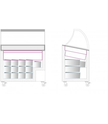 Congélateur de crème glacée Réf. IC300SCE-SO Tefcold Congélateur de crème glacée Réf. IC300SCE-SO Tefcold