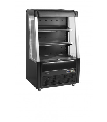 Façade ouverte basse Réf. ODC90 Black Tefcold