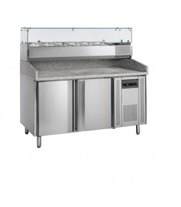 Table à pizza Réf. PT1200 + VK38-150 Tefcold