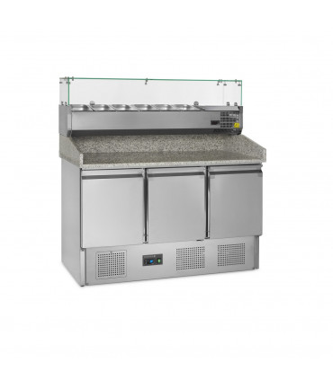 Table à pizza Réf. PT1365 + VK33-140 Tefcold Table à pizza Réf. PT1365 + VK33-140 Tefcold