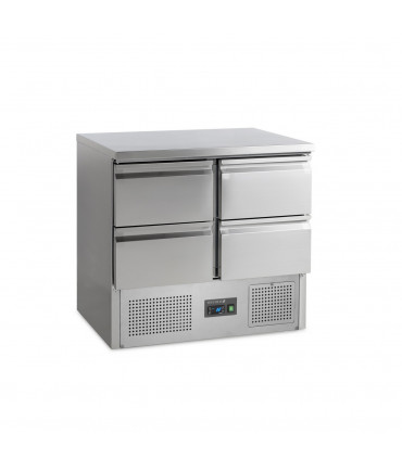 Comptoir pour saladette  GN1/1 Réf. SA914 Tefcold Comptoir pour saladette  GN1/1 Réf. SA914 Tefcold