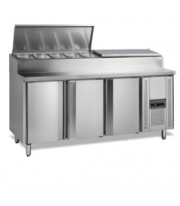 Comptoir de préparation de sandwich GN1/1 Réf. SS7300 Tefcold Comptoir de préparation de sandwich GN1/1 Réf. SS7300 Tefcold