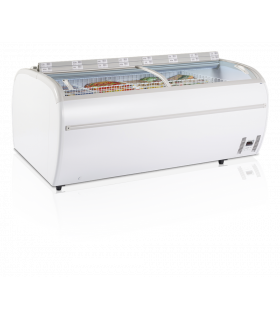 Réfrigérateur / congélateur de supermarché Réf. TWIN 220-CF blanc Tefcold