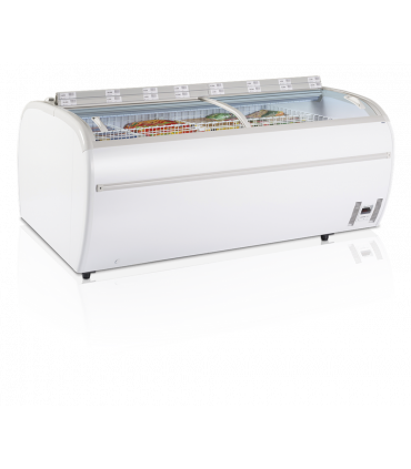 Réfrigérateur / congélateur de supermarché Réf. TWIN 220-CF blanc Tefcold