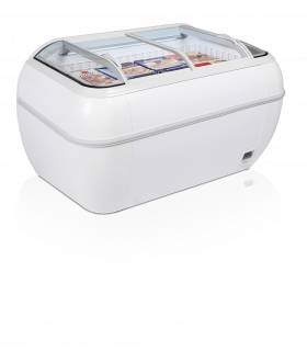 Réfrigérateur / congélateur de supermarché Réf. TWIN HEAD-CF blanc Tefcold