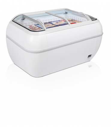 Réfrigérateur / congélateur de supermarché Réf. TWIN HEAD-CF blanc Tefcold Réfrigérateur / congélateur de supermarché Réf. TWIN HEAD-CF blanc Tefcold