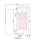 Armoire ABS GN2/1 positive 1 porte RVGI/RVGE-501 CORECO Armoire ABS GN2/1 positive 1 porte RVGI/RVGE-501 CORECO