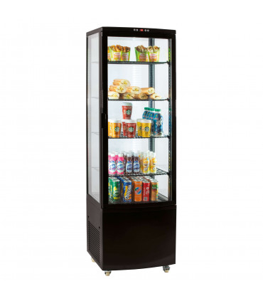 Vitrine réfrigérée positive 235L noire CVR235LN CASSELIN