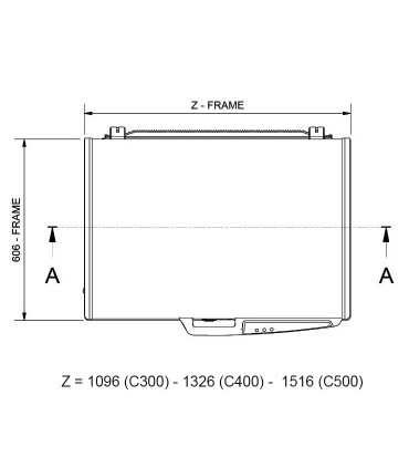Réfrigérateur horizontal froid positif C300 IARP