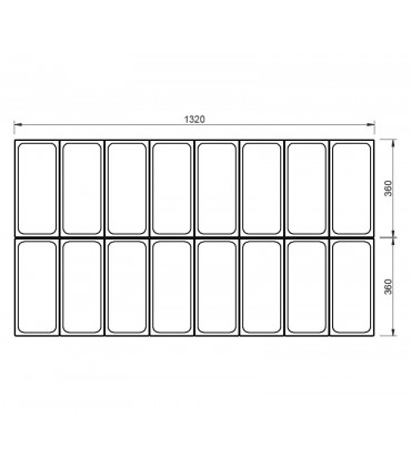 Vitrine à crèmes glacées DELIGHT 16 IARP