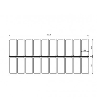 Vitrine à crèmes glacées DELIGHT 20 IARP