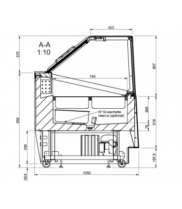 Vitrine à crèmes glacées DELIGHT 20 IARP