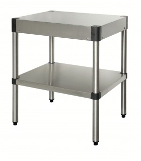 Table multi-services confort CHR inox 12/10  à bords droits Sofinor
