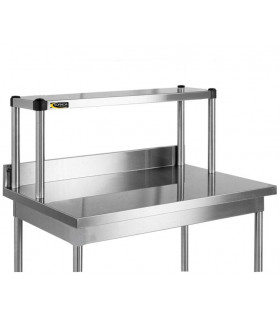 Étagère à fixer sur table inox 12/10 Sofinor