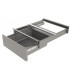 Tiroir pour table démontable inox 12/10 Sofinor