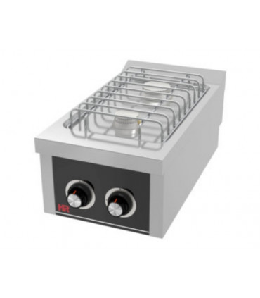 Fourneau "basic" 2 feux vifs série750 à poser  CB2F750S HR