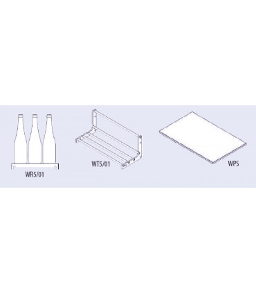 Options pour Vitrine à vin 210cm 1 porte WD5/121  GEMM